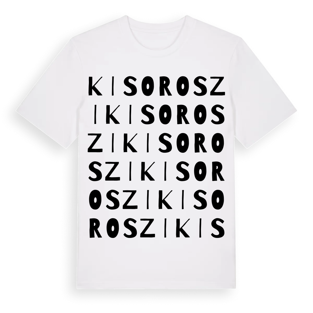 Kisoroszi ordlek t-shirt – White, i miljö