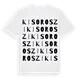 Kisoroszi ordlek t-shirt