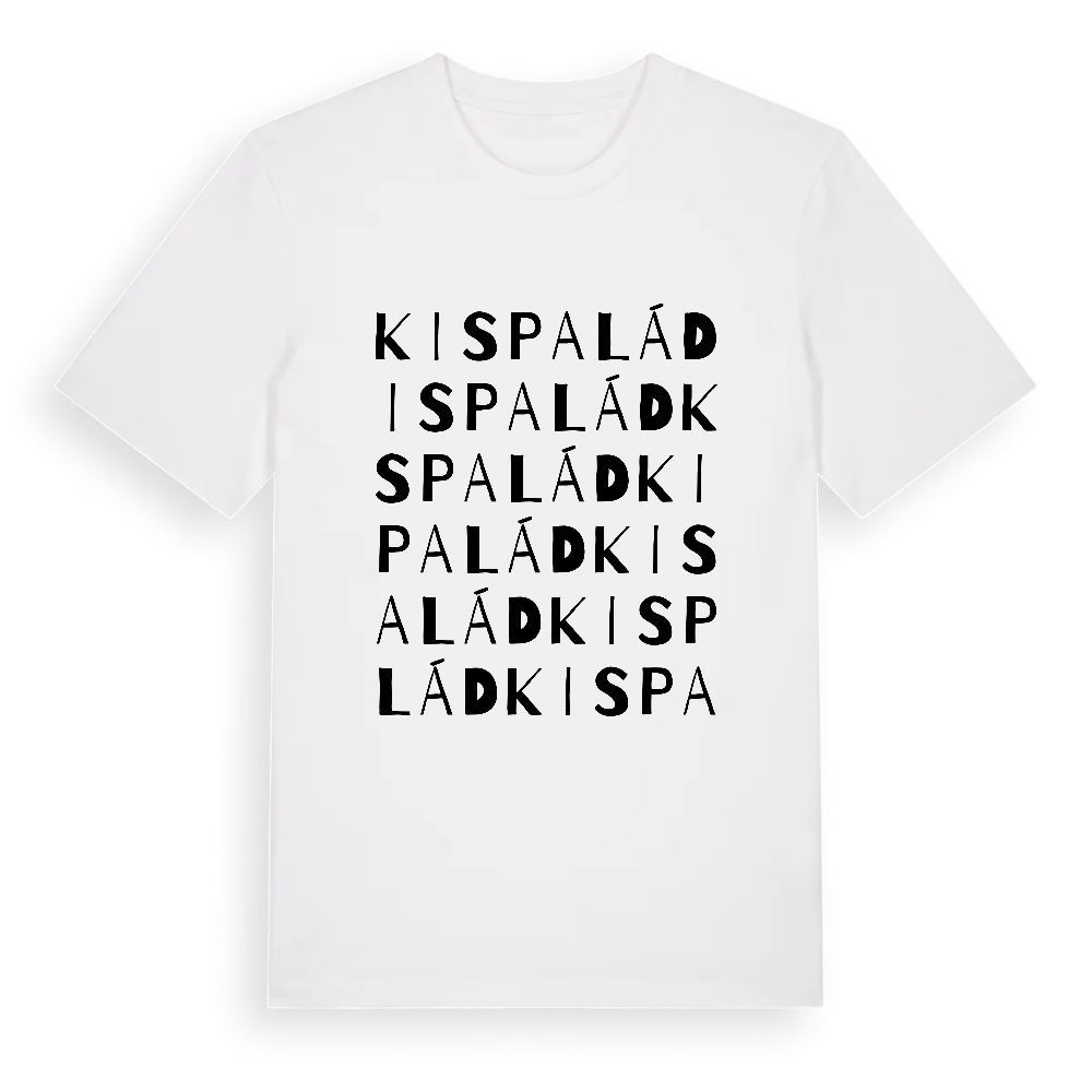 Kispalád ordlek t-shirt – White, i miljö