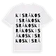 Kisrákos ordlek t-shirt