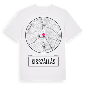 Kisszállás t-shirt – ekologisk bomull t-shirt från Pinshirt