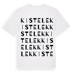 Kistelek ordlek t-shirt – ekologisk bomull t-shirt från Pinshirt