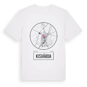 Kisvárda t-shirt – ekologisk bomull t-shirt från Pinshirt
