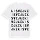 Kisvejke ordlek t-shirt