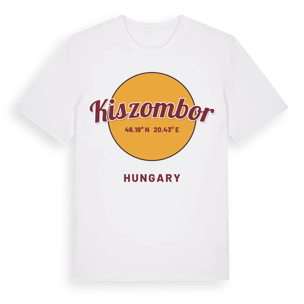 Kiszombor cirkel t-shirt – White, i miljö