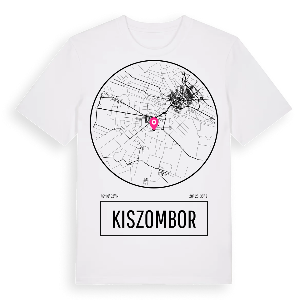 Kiszombor t-shirt – White, i miljö