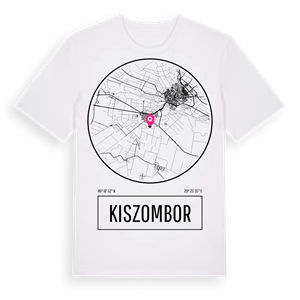 Kiszombor t-shirt – ekologisk bomull t-shirt från Pinshirt
