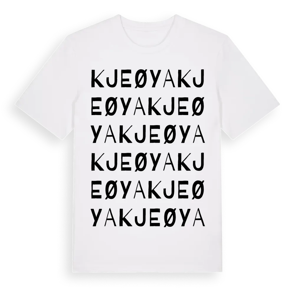 Kjeøya ordlek t-shirt i miljö