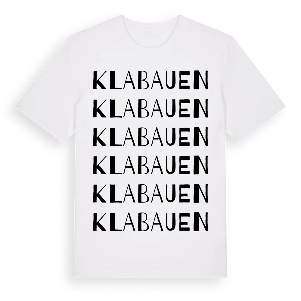 Klabauen ordlek t-shirt i miljö