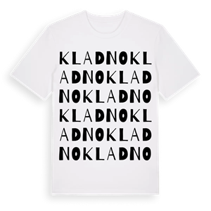 Kladno ordlek t-shirt – ekologisk bomull t-shirt från Pinshirt