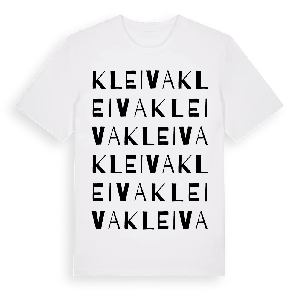 Kleiva ordlek t-shirt i miljö