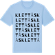 Blue Soul t-shirt med Klettås ordlek t-shirt