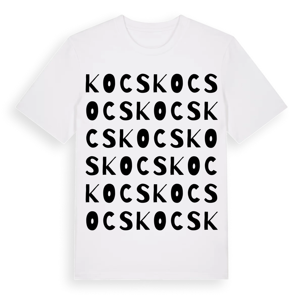 Kocs ordlek t-shirt – White, i miljö