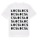 Kocs ordlek t-shirt