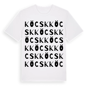 Köcsk ordlek t-shirt – ekologisk bomull t-shirt från Pinshirt