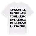 Kocsola ordlek t-shirt