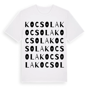 Kocsola ordlek t-shirt – ekologisk bomull t-shirt från Pinshirt