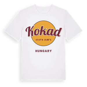 Kokad cirkel t-shirt – ekologisk bomull t-shirt från Pinshirt
