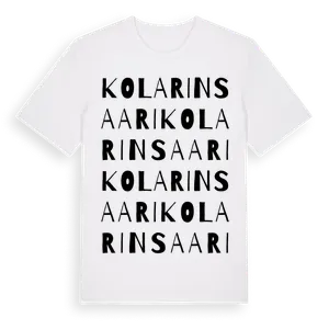Kolarinsaari ordlek t-shirt – ekologisk bomull t-shirt från Pinshirt
