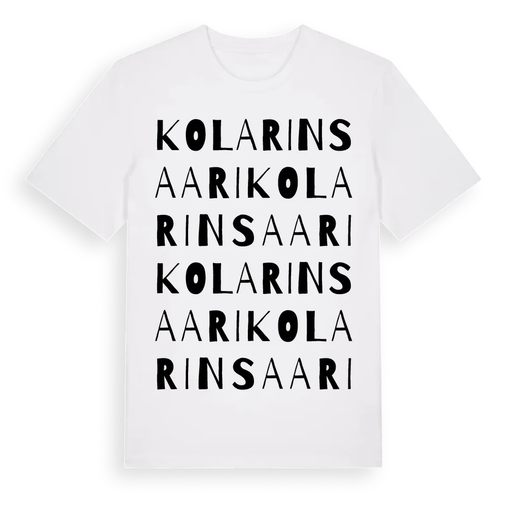 Kolarinsaari ordlek t-shirt i miljö