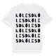 Kölesd ordlek t-shirt