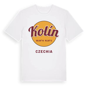 Kolín cirkel t-shirt – ekologisk bomull t-shirt från Pinshirt