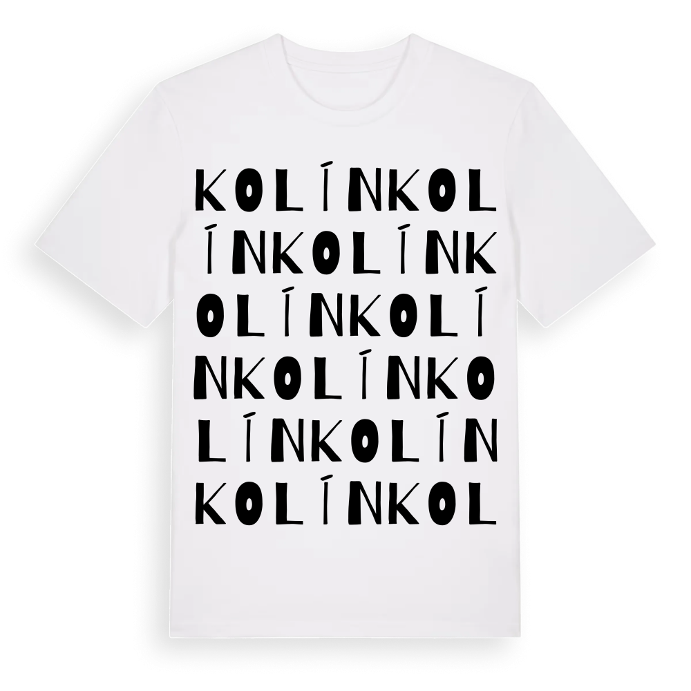 Kolín ordlek t-shirt – White, i miljö