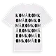 Komárom ordlek t-shirt