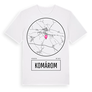 Komárom t-shirt – ekologisk bomull t-shirt från Pinshirt