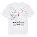 Komlódtótfalu karta t-shirt