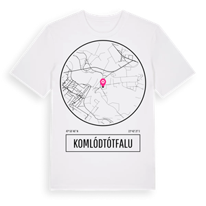 Komlódtótfalu t-shirt – ekologisk bomull t-shirt från Pinshirt