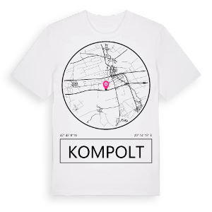 Kompolt t-shirt – ekologisk bomull t-shirt från Pinshirt