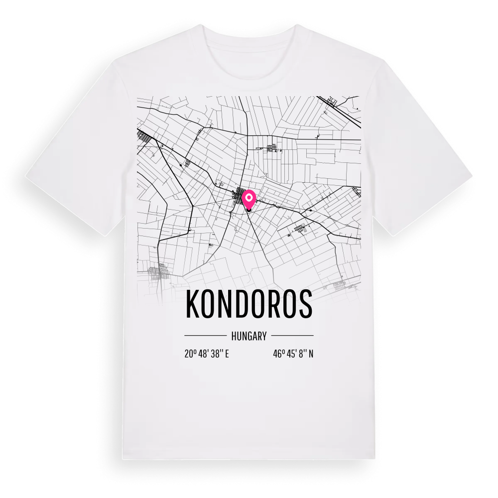 Kondoros karta t-shirt – White, i miljö