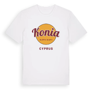 Konia cirkel t-shirt – ekologisk bomull t-shirt från Pinshirt