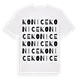 Konice ordlek t-shirt