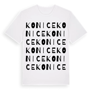 Konice ordlek t-shirt – ekologisk bomull t-shirt från Pinshirt