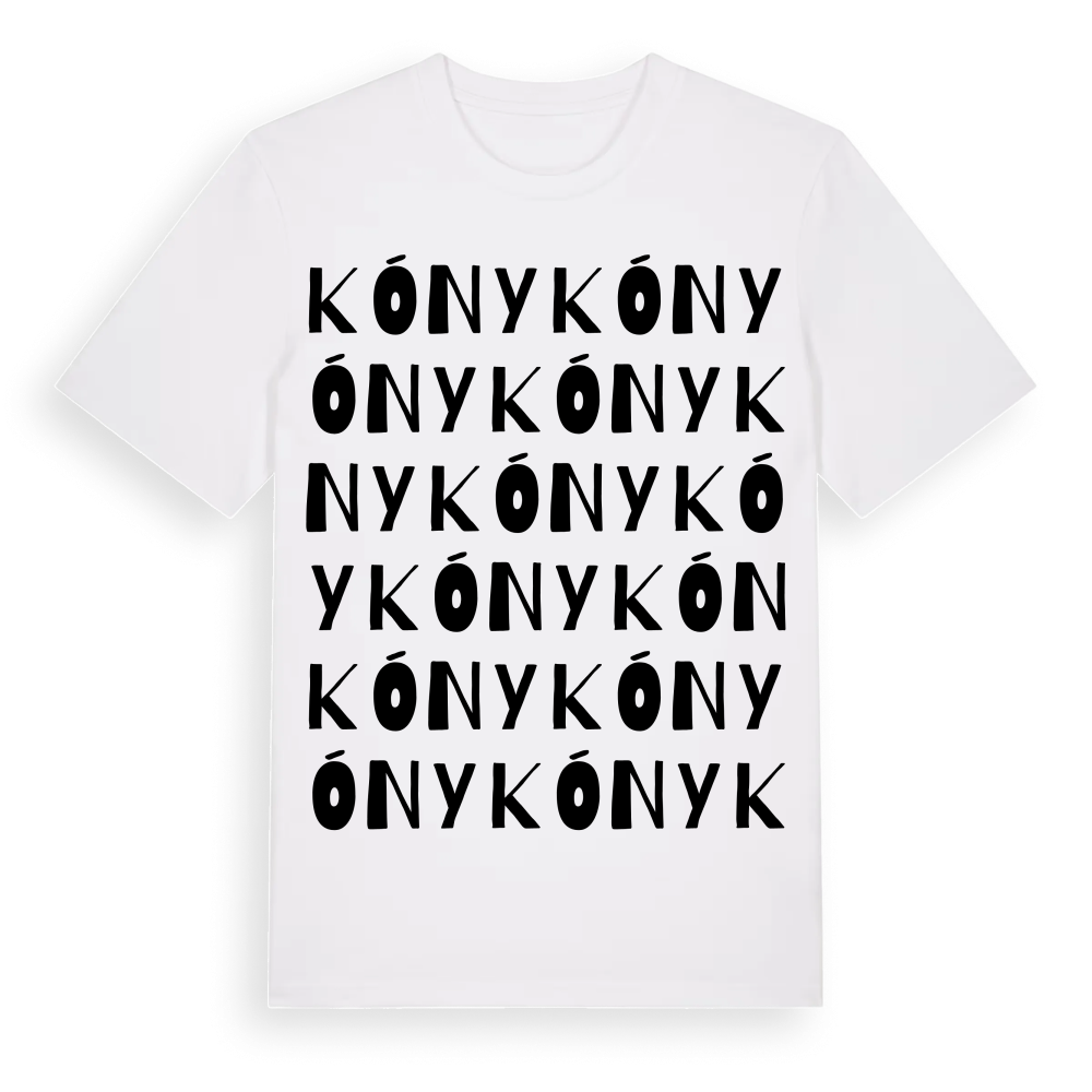 Kóny ordlek t-shirt – White, i miljö