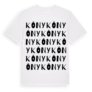 Kóny ordlek t-shirt – ekologisk bomull t-shirt från Pinshirt