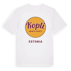 Kopli cirkel t-shirt – ekologisk bomull t-shirt från Pinshirt