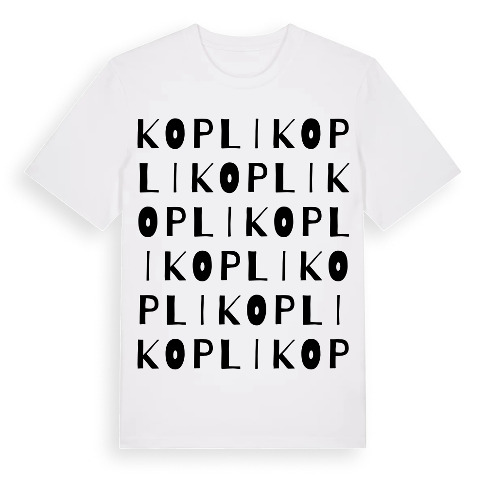 Kopli ordlek t-shirt – White, i miljö