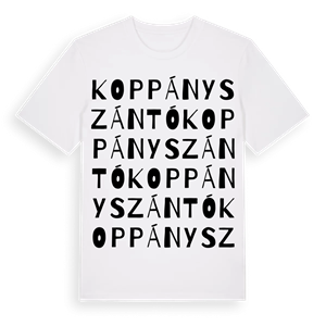Koppányszántó ordlek t-shirt – ekologisk bomull t-shirt från Pinshirt