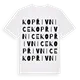 Kopřivnice ordlek t-shirt