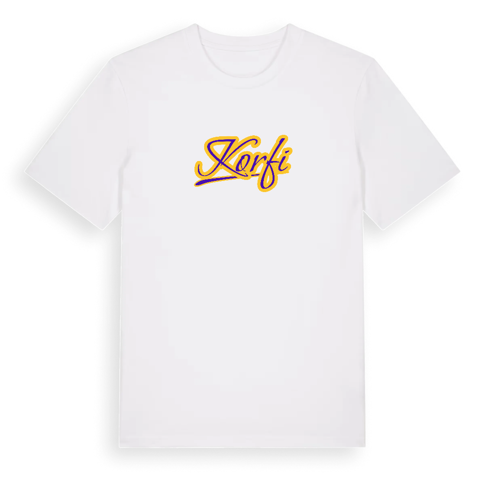 Korfi baseball t-shirt – White, i miljö