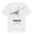 Körmend karta t-shirt