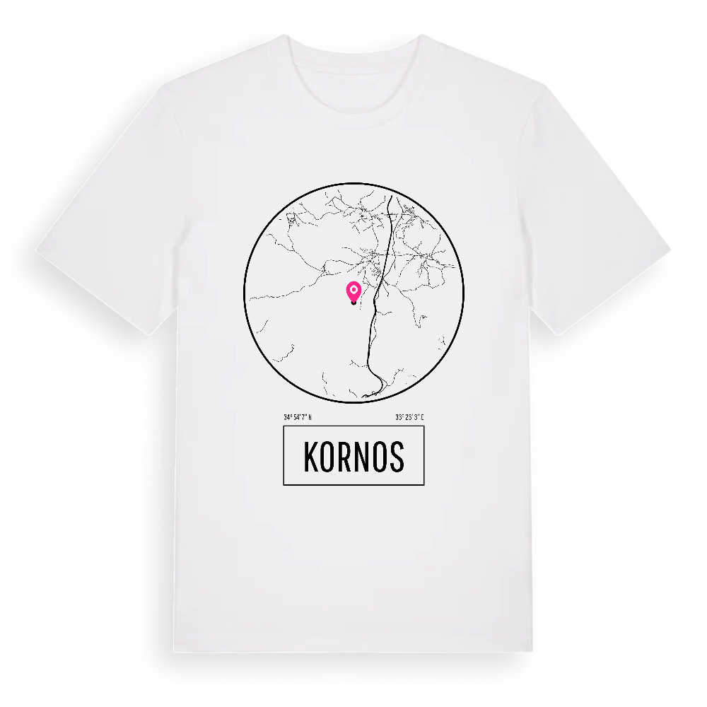 Kornos t-shirt – White, i miljö