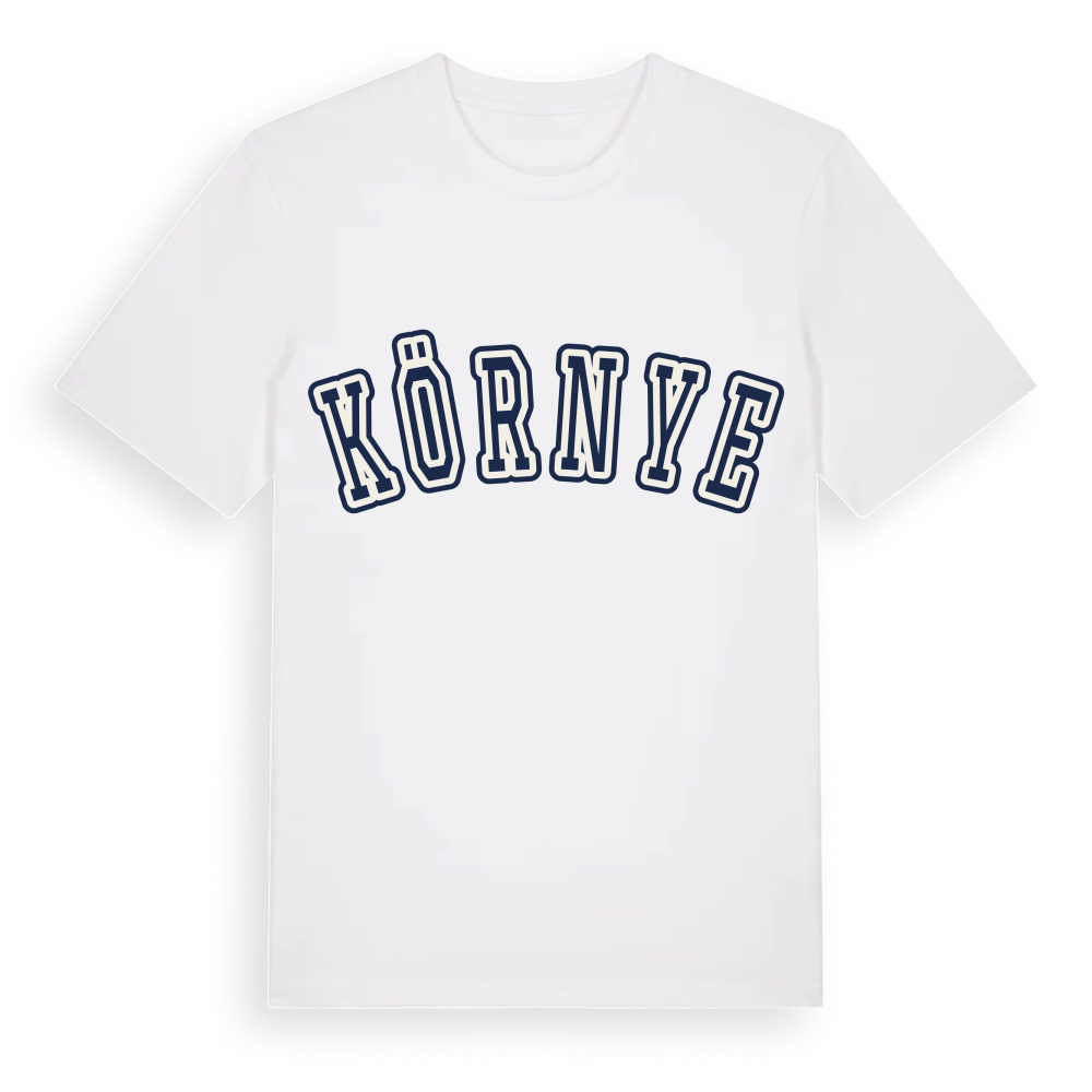 Környe college t-shirt – White, i miljö
