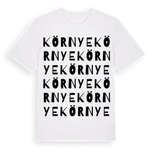 Környe ordlek t-shirt – ekologisk bomull t-shirt från Pinshirt