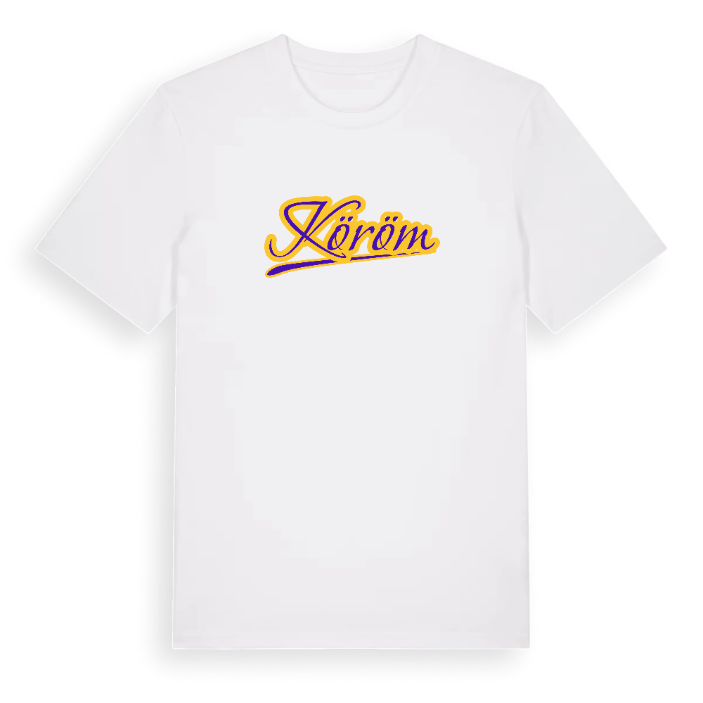 Köröm baseball t-shirt – White, i miljö