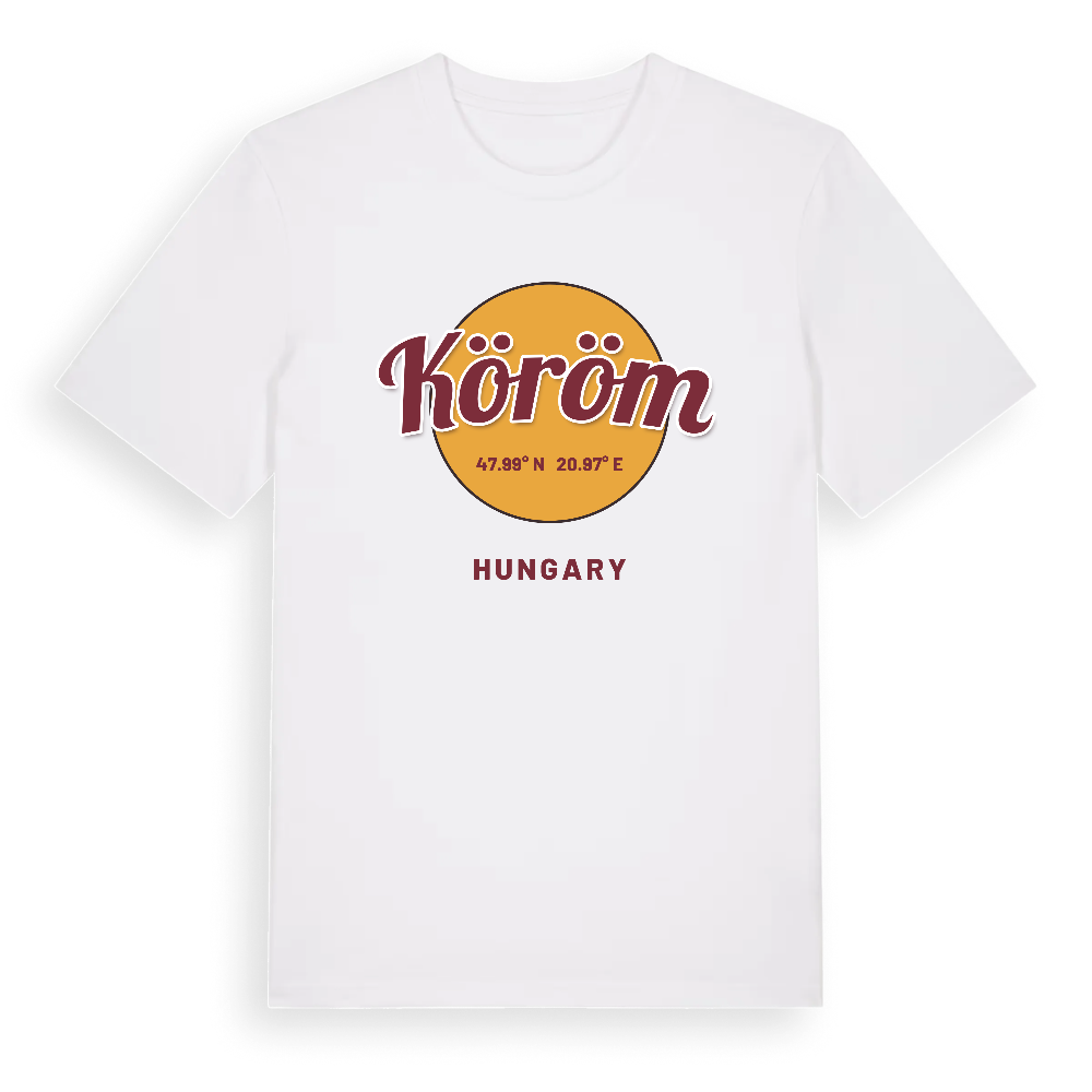 Köröm cirkel t-shirt – White, i miljö