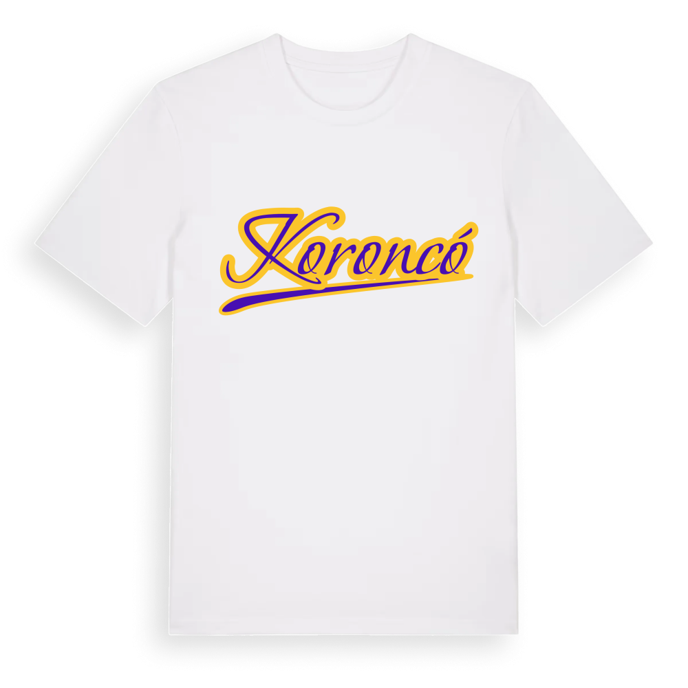 Koroncó baseball t-shirt – White, i miljö